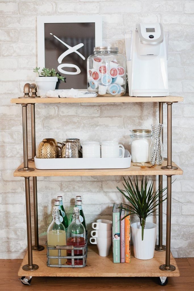 Coffee Bar Ideas - A Blissful Nest