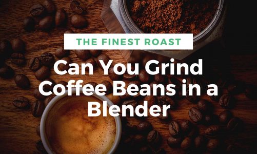 can you grind coffee in a blender with coffee grounds