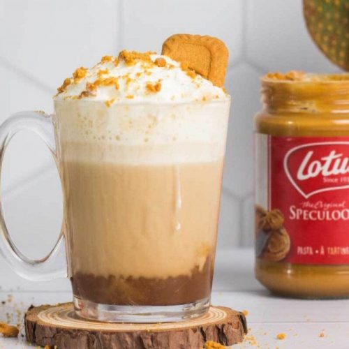 biscoff latte